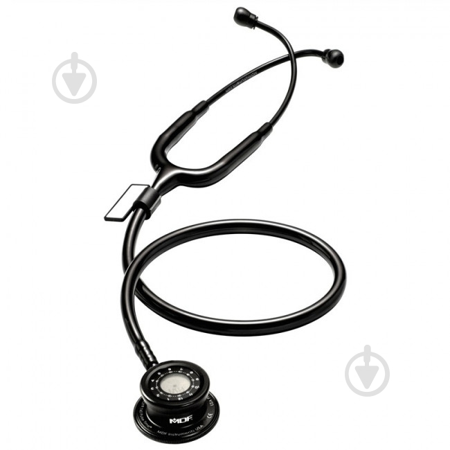 Стетоскоп MDF педиатрический с часами черный 740С-BO - фото 1 Стетоскоп MDF педиатрический с часами черный 740С-BO - фото 1