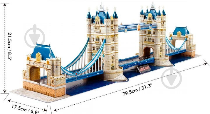 3D-конструктор CubicFun Тауерський міст DS0978h - фото 4