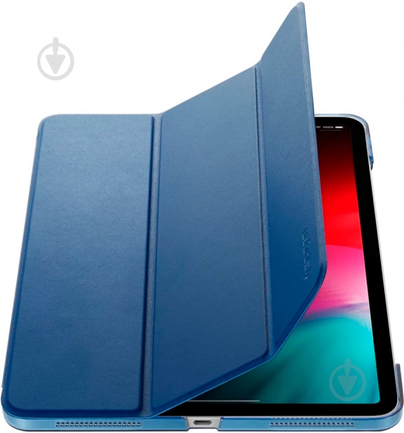 Чехол для планшета Spigen Smart Fold iPad Pro 12.9" (2018) blue (068CS25714) - фото 6