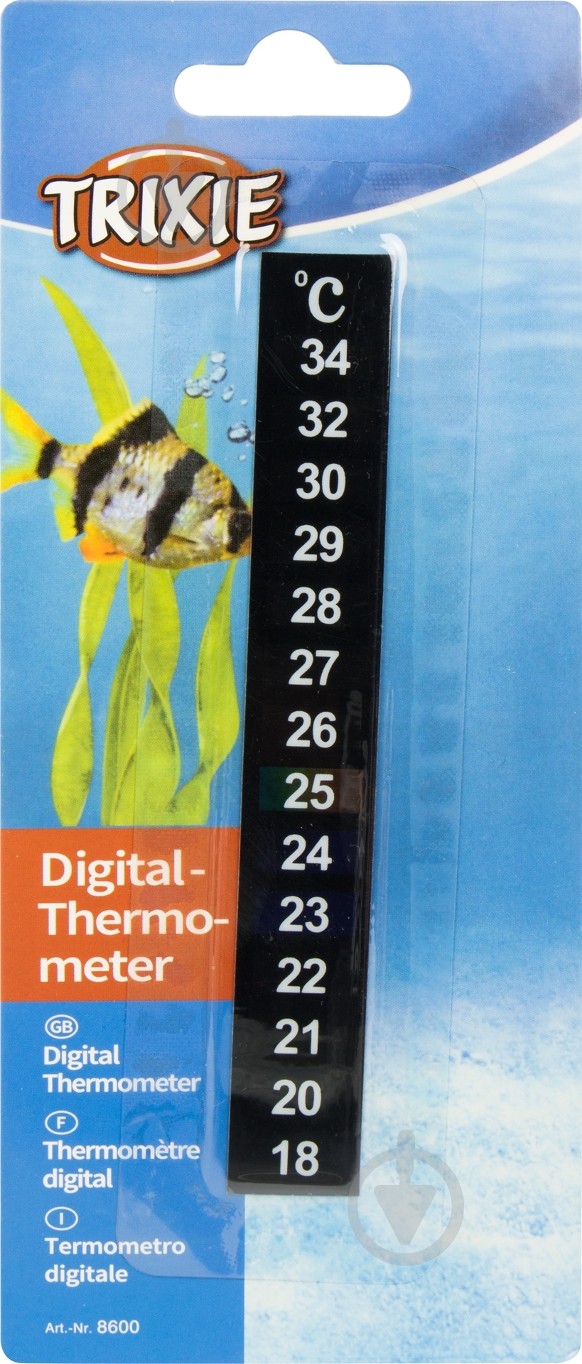 Термометр Trixie самоклеющийся 8600 - фото 1 Термометр Trixie самоклеющийся 8600 - фото 1