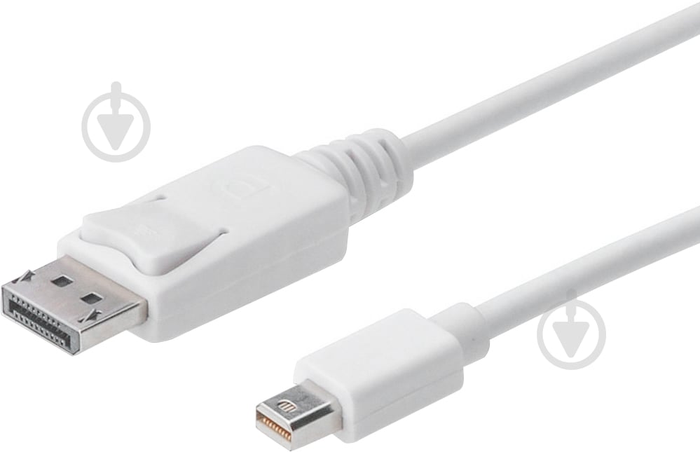Кабель Digitus DisplayPort – mini DisplayPort 2 м білий (AK-340102-020-W) - фото 1