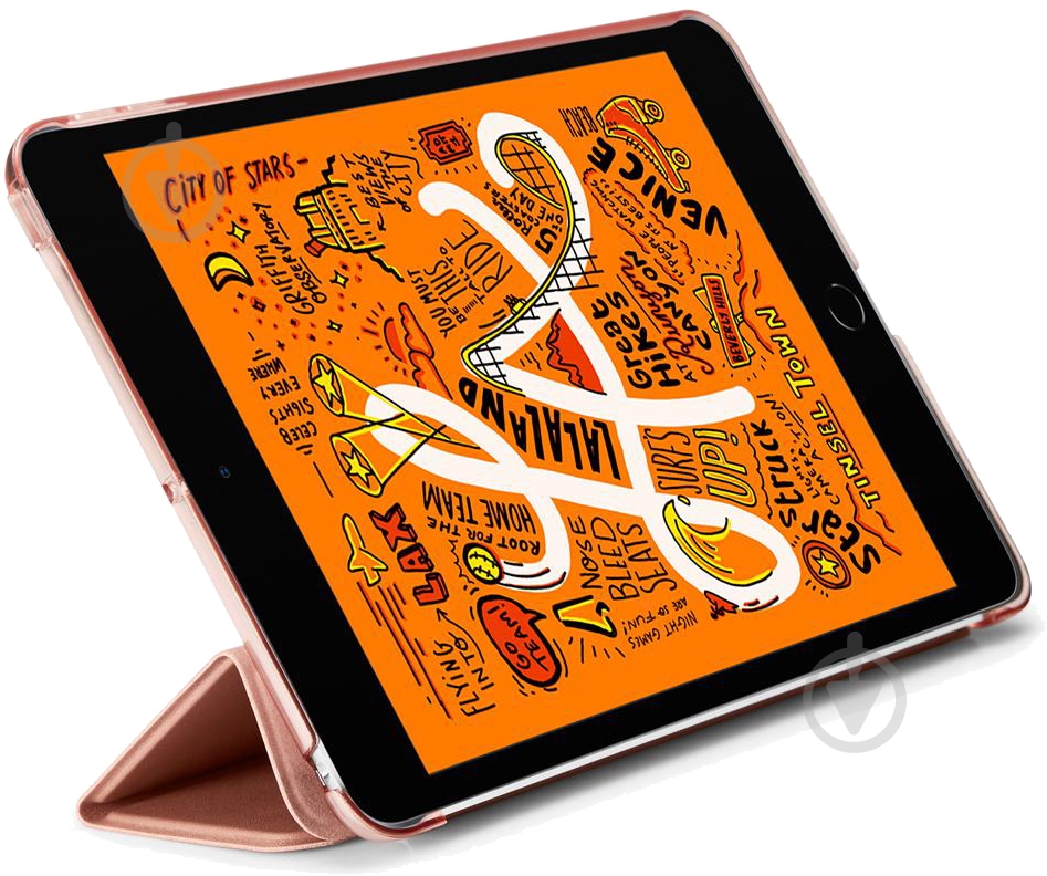 Чехол для планшета Spigen Smart Fold iPad Mini 2019 rose gold (051CS26113) - фото 9