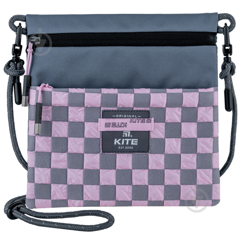 Сумка кросс-боди KITE Education teens K24-2772-5 серый - фото 3