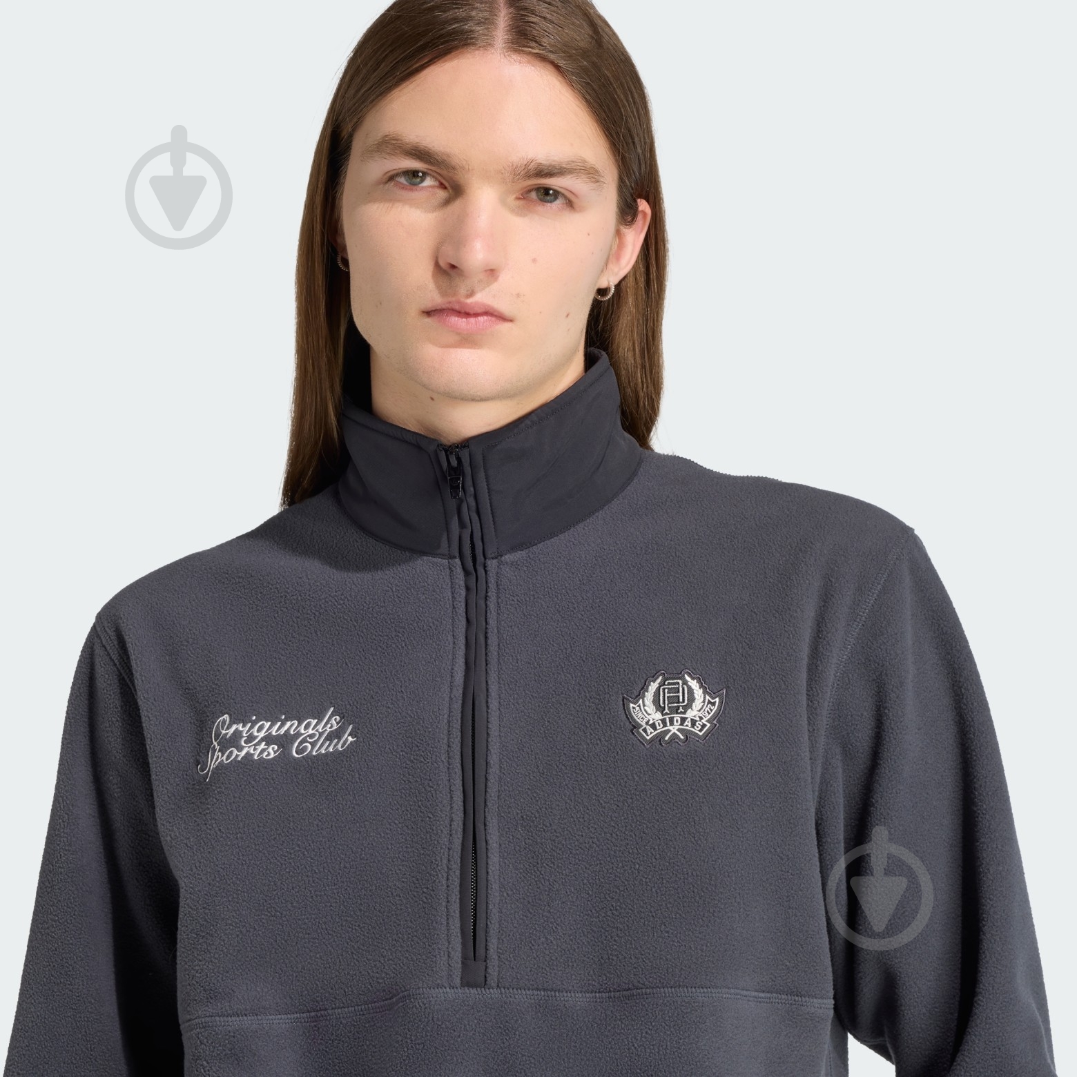 芒 ᐉ Джемпер Adidas GRAPHIC REG PF JX8191 р.L сірий • Краща ціна в