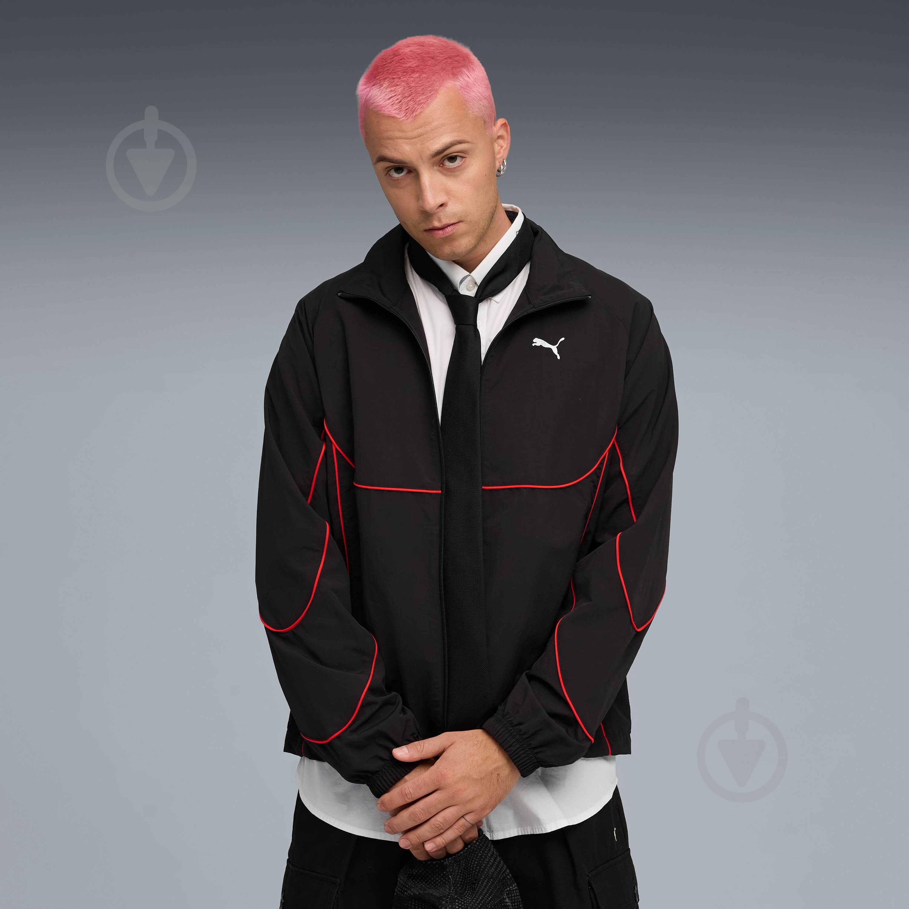 Джемпер Puma PUMATECH-X Track Jacket WV 63209601 р.L черный - фото 1 Джемпер Puma PUMATECH-X Track Jacket WV 63209601 р.L черный - фото 1