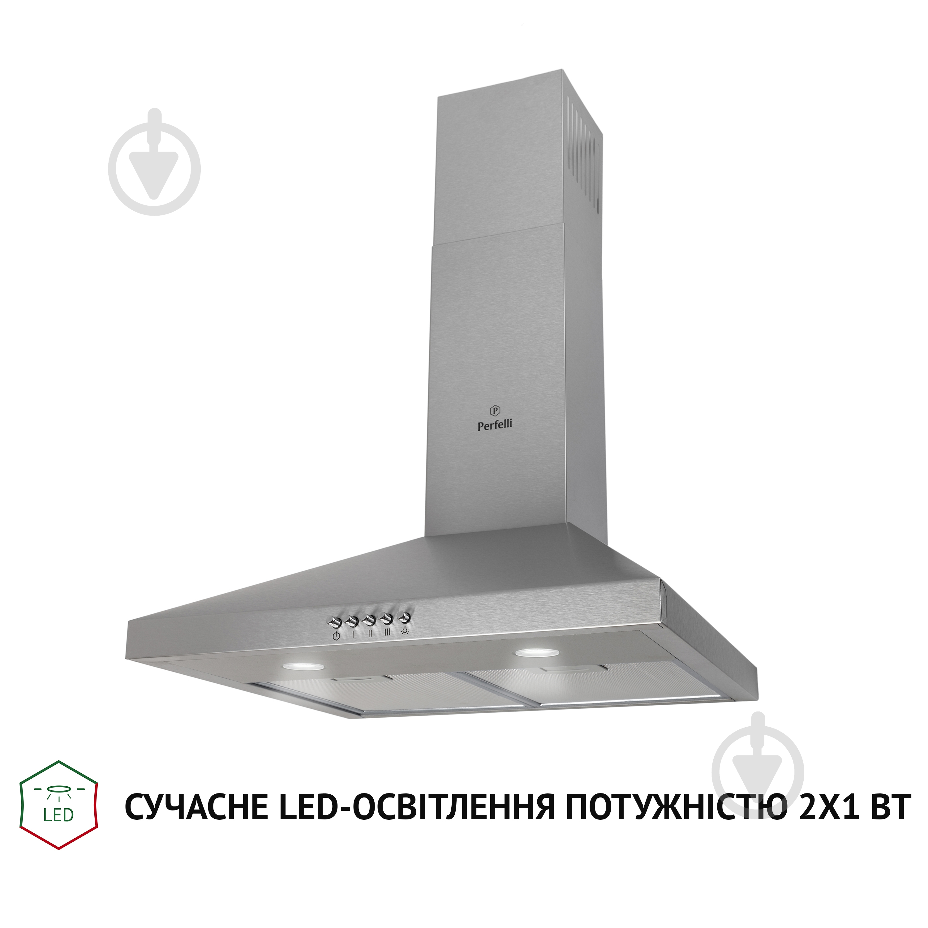 Вытяжка Perfelli K 5202 I 700 LED - фото 3 Вытяжка Perfelli K 5202 I 700 LED - фото 3