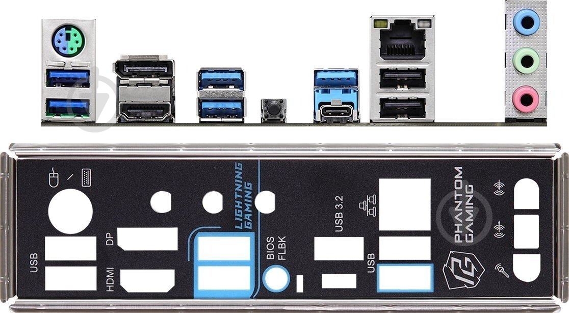 Материнская плата ASRock H670 PG RIPTIDE (Socket 1700, Intel H670, ATX) - фото 6