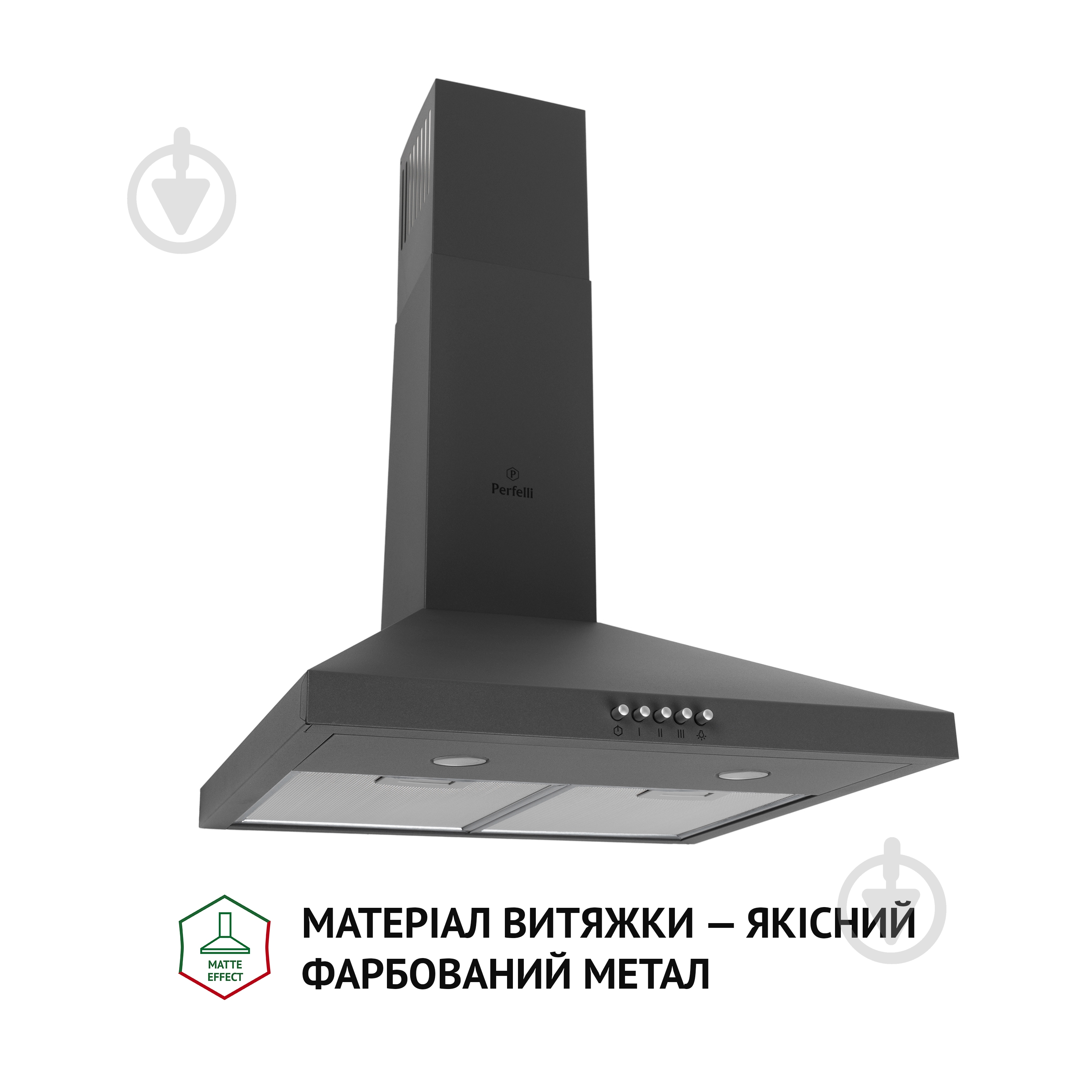 Вытяжка Perfelli K 5202 SG 700 LED - фото 2