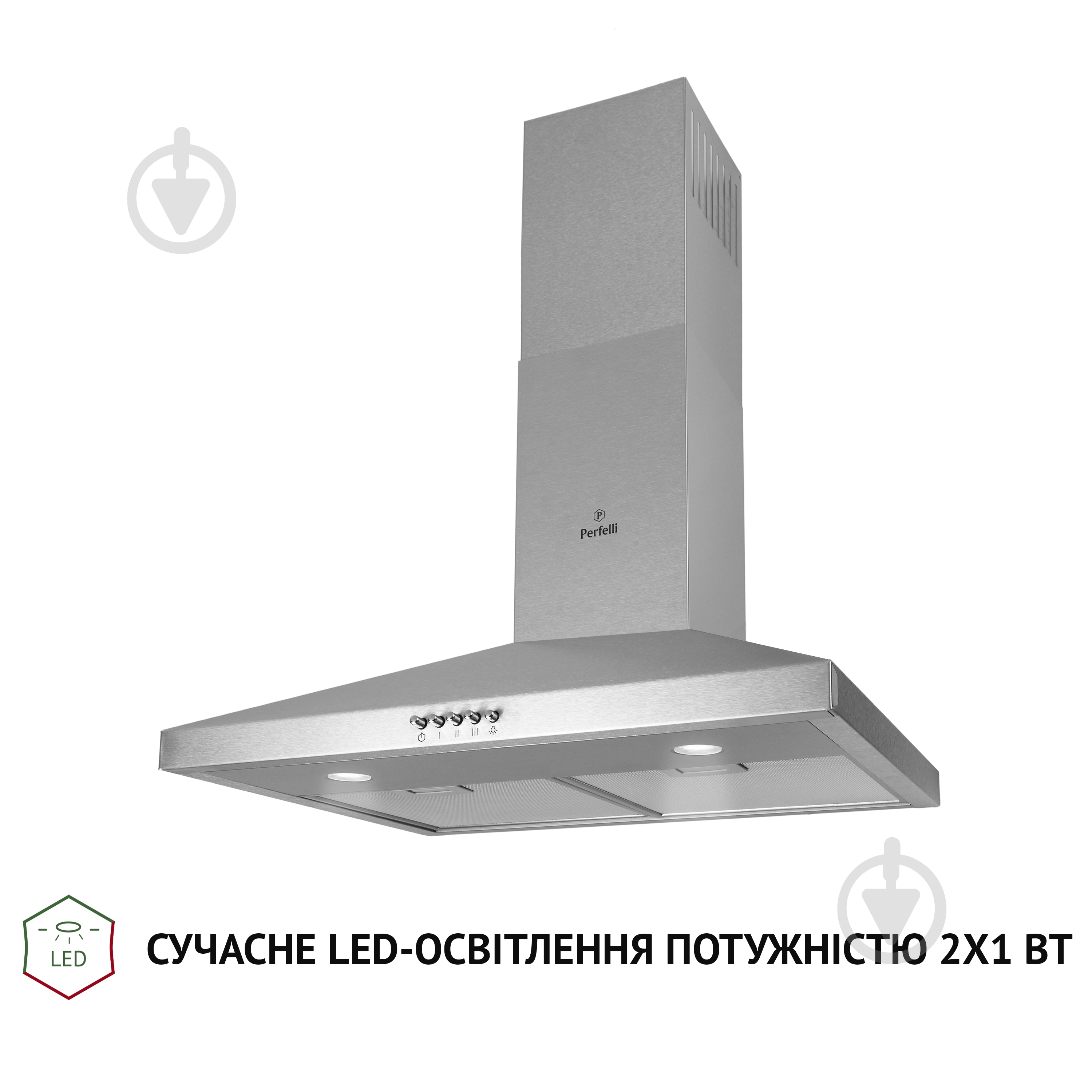 Витяжка Perfelli K 6202 I 700 LED - фото 3