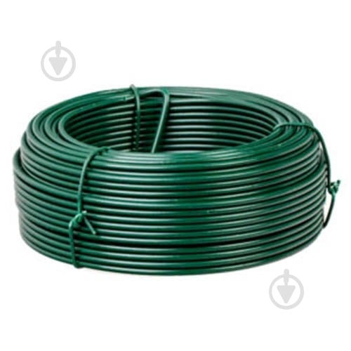 Проволока вязальная 1.4/2.5 мм 50 м.п зеленый ПВХ ГОСТ 3282-74 - фото 1 Проволока вязальная 1.4/2.5 мм 50 м.п зеленый ПВХ ГОСТ 3282-74 - фото 1