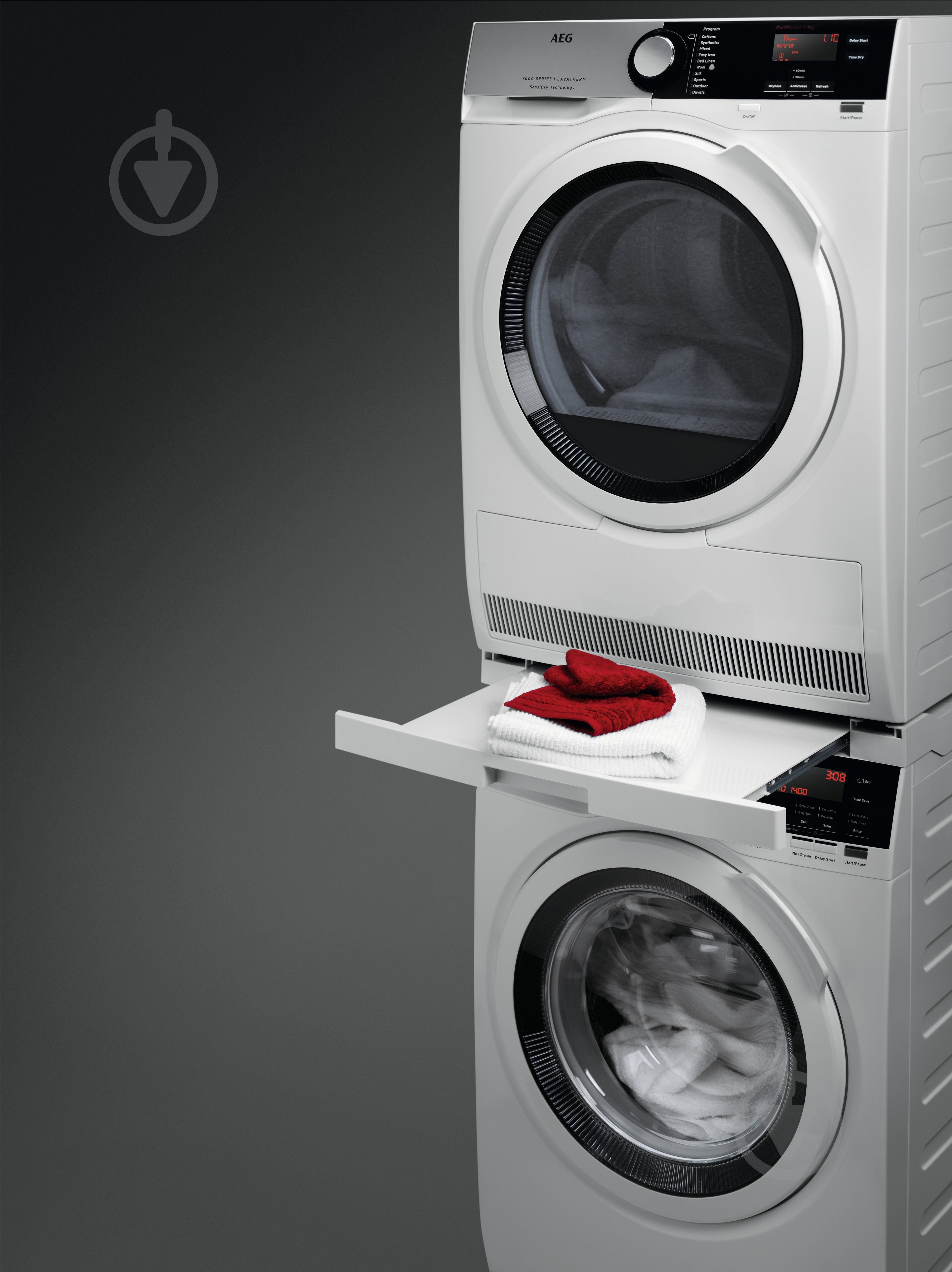 Соединительная планка AEG с выдвижной полкой A1WYHSK2 - фото 3
