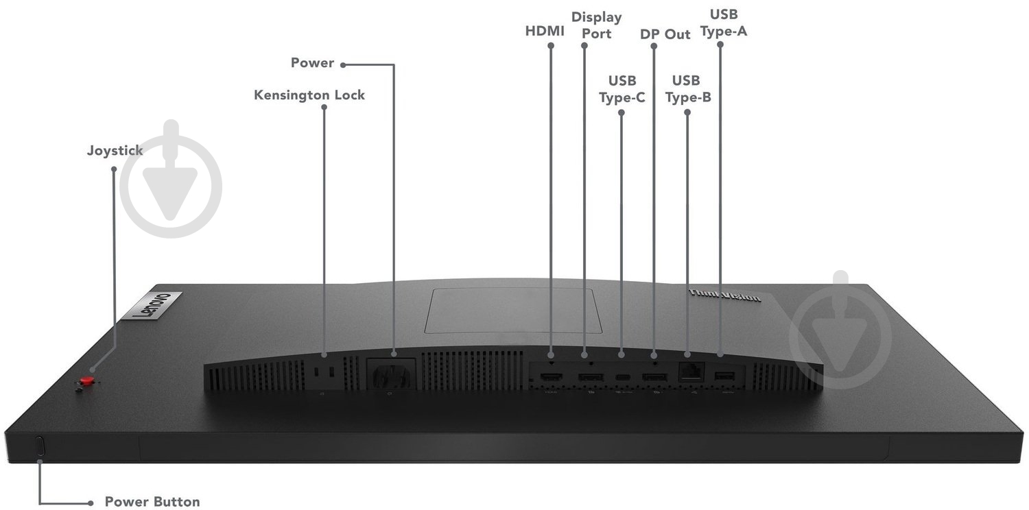 Монітор Lenovo ThinkVision T27h-30 27" (63A3GAT1UA) - фото 15