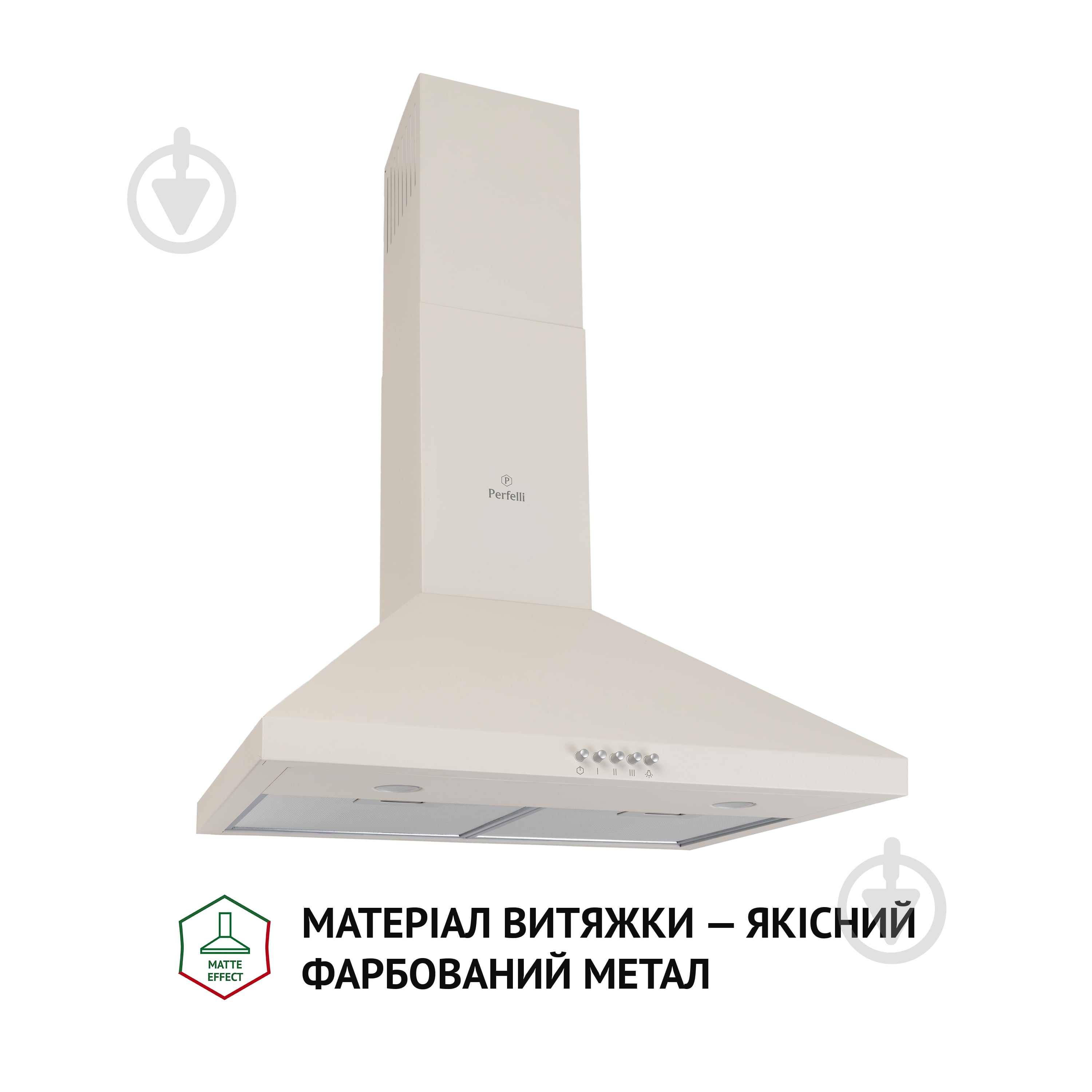 Витяжка Perfelli K 6402 IV 850 LED - фото 2 Витяжка Perfelli K 6402 IV 850 LED - фото 2