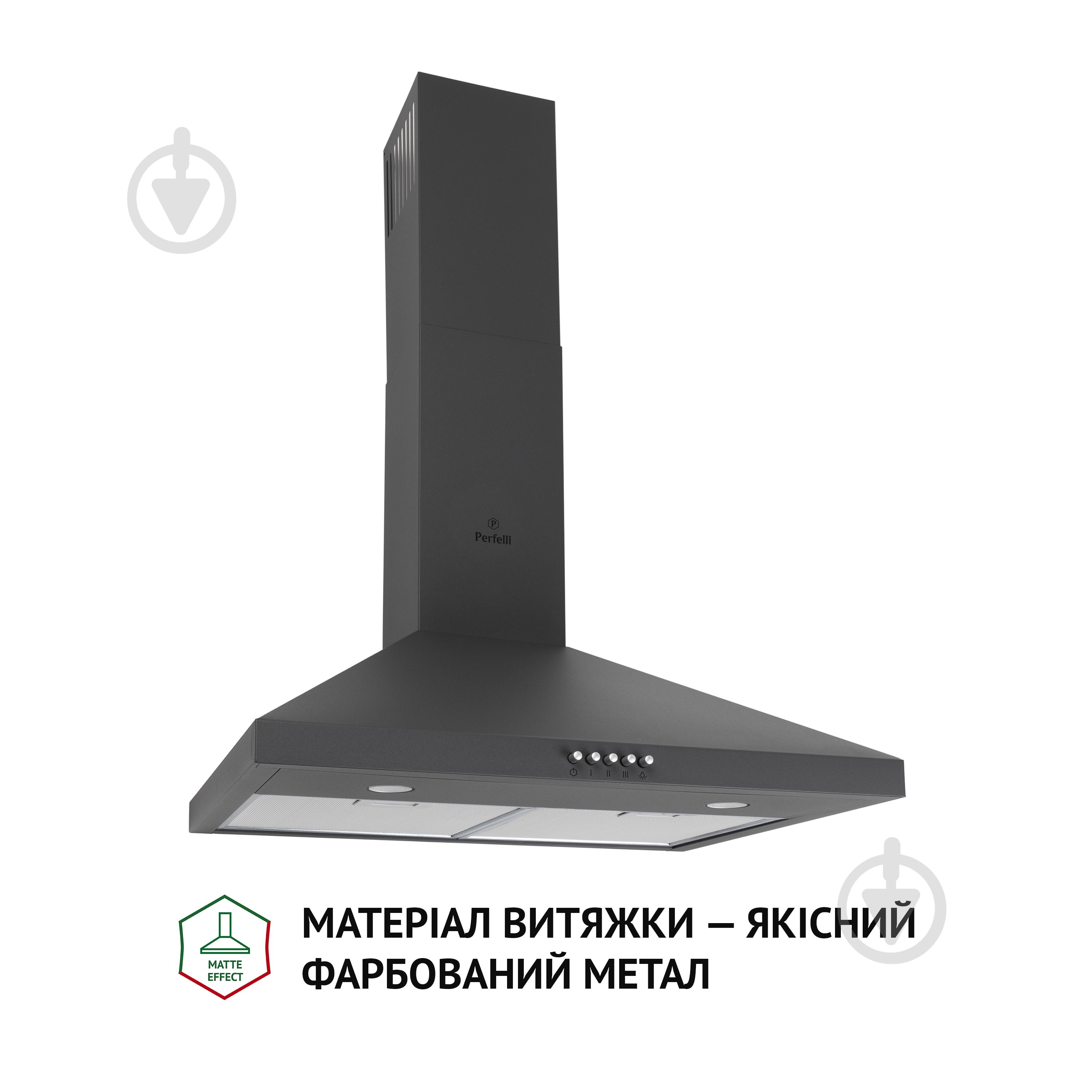Вытяжка Perfelli K 6402 SG 850 LED - фото 2