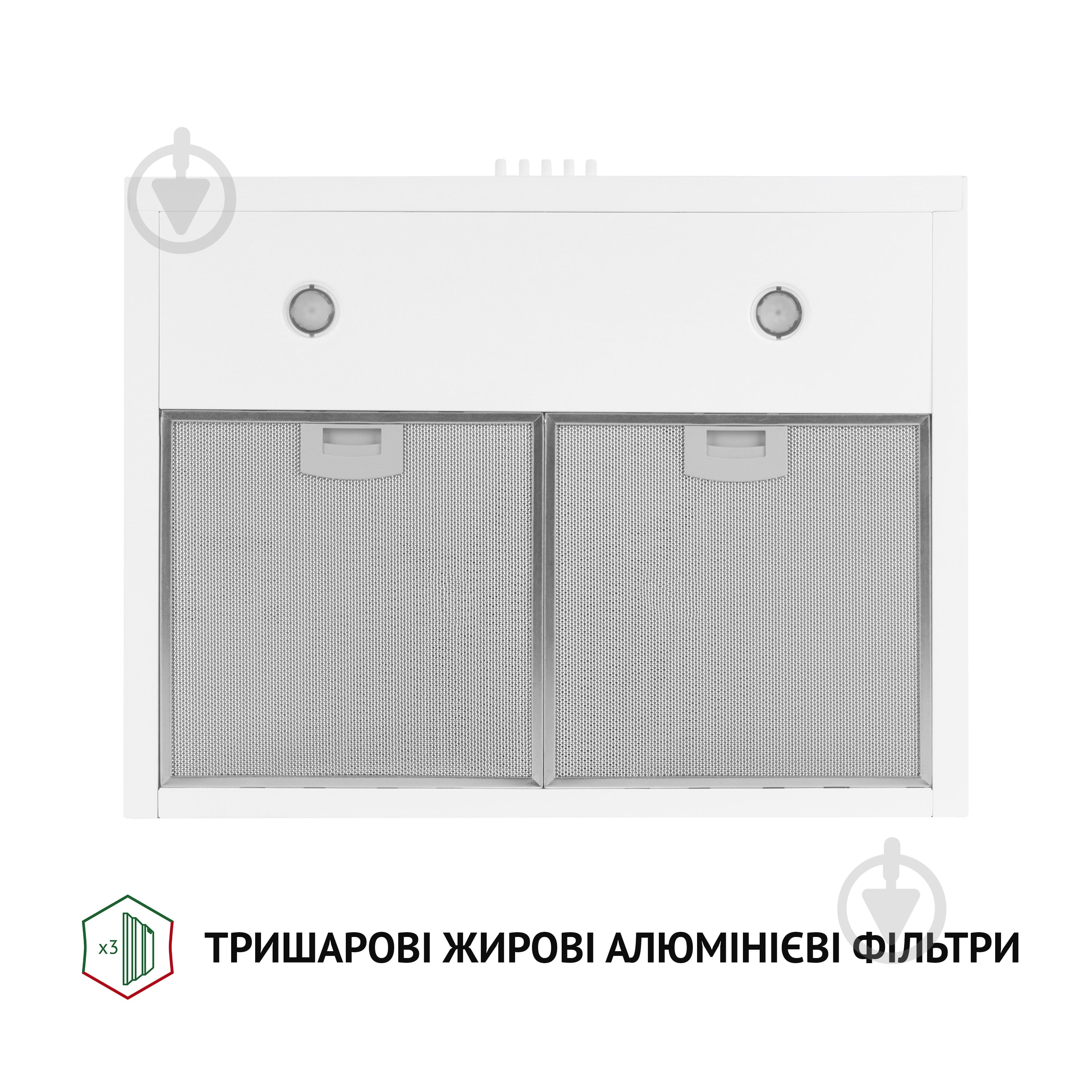 Вытяжка Perfelli K 6402 WH 850 LED - фото 5