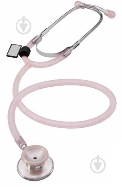Стетоскоп MDF педиатрический, с двойной головкой розовый прозрачный 747С-ІСО - фото 1 Стетоскоп MDF педиатрический, с двойной головкой розовый прозрачный 747С-ІСО - фото 1