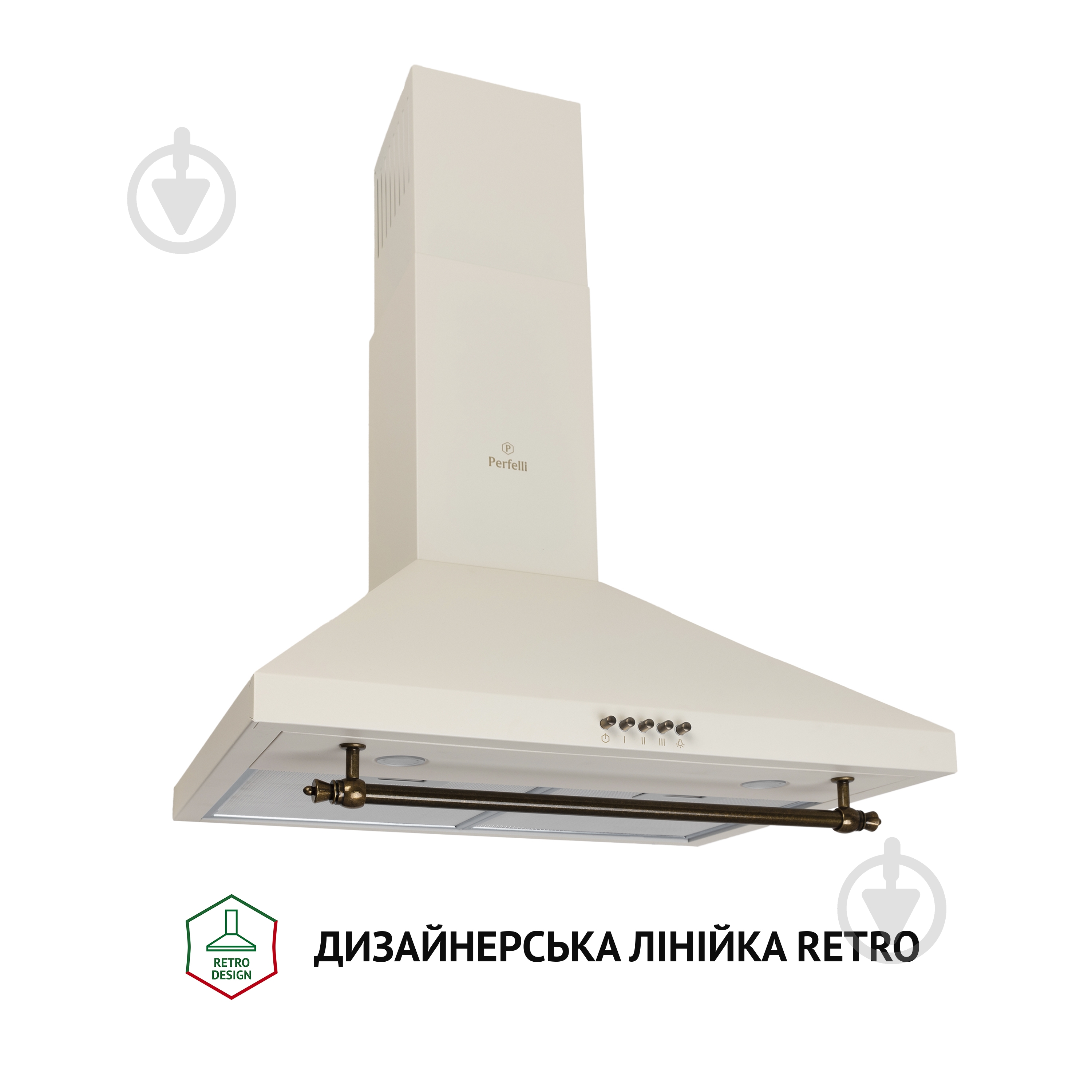 Вытяжка Perfelli K 6432 IV 850 LED RETRO - фото 2
