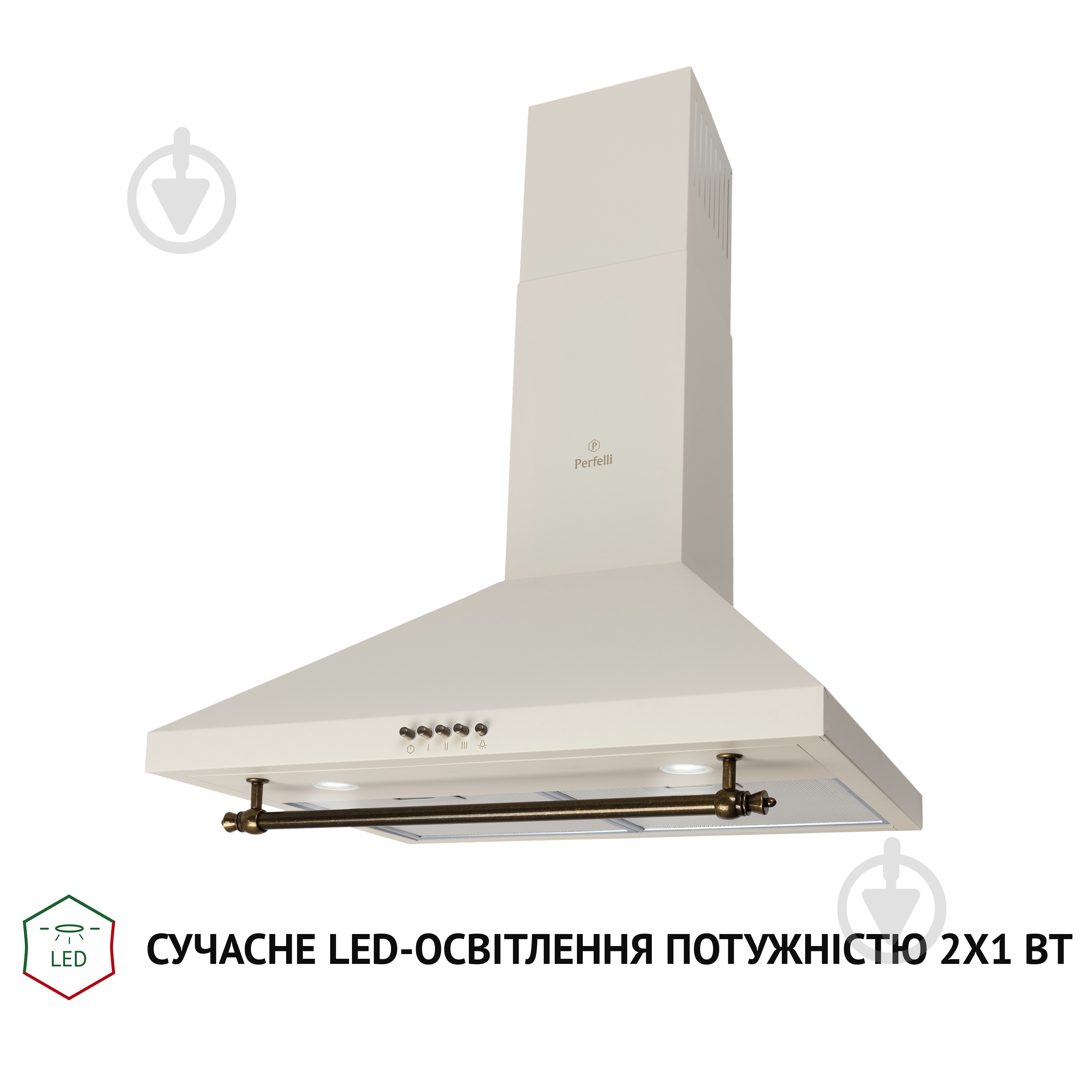 Вытяжка Perfelli K 6432 IV 850 LED RETRO - фото 3