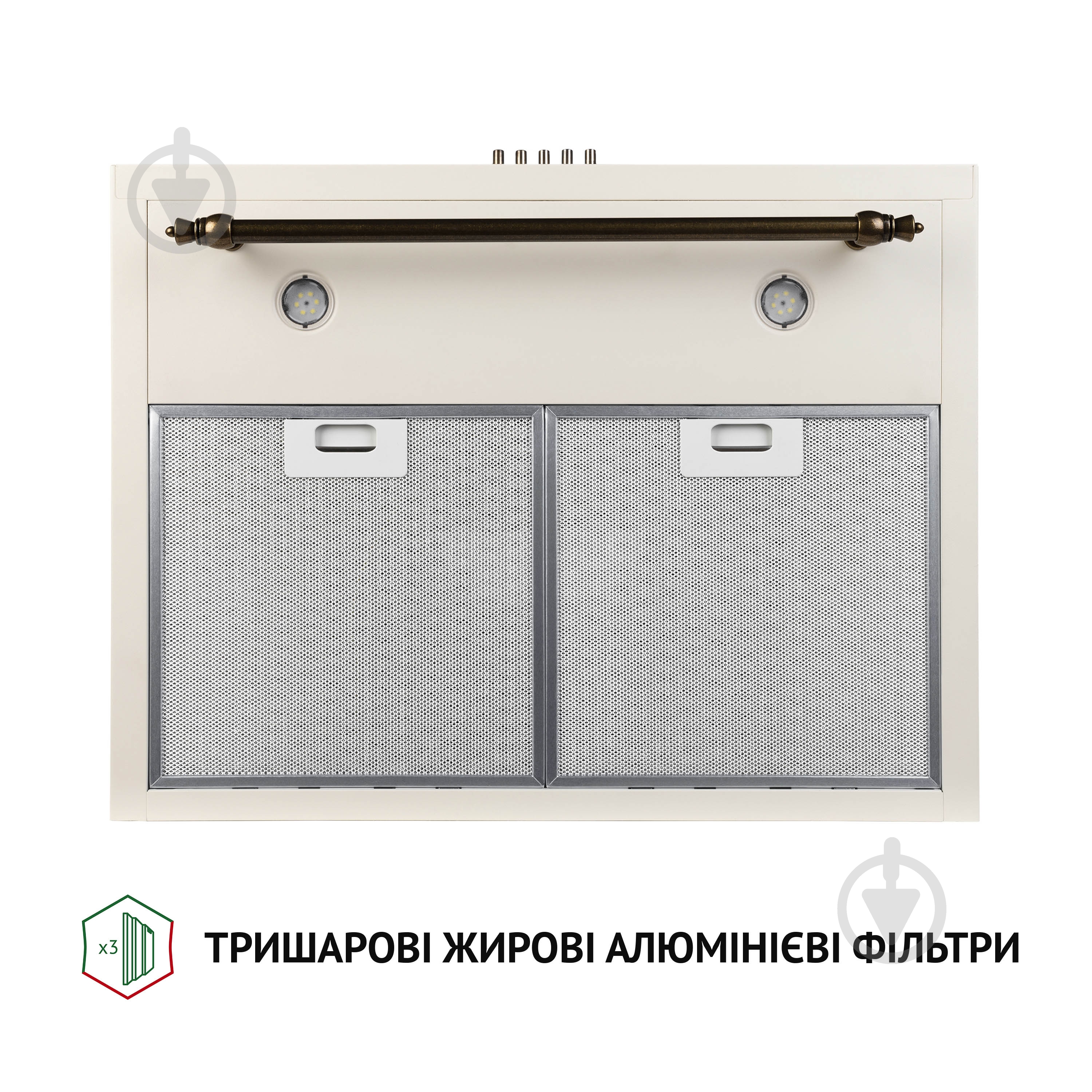 Вытяжка Perfelli K 6432 IV 850 LED RETRO - фото 5