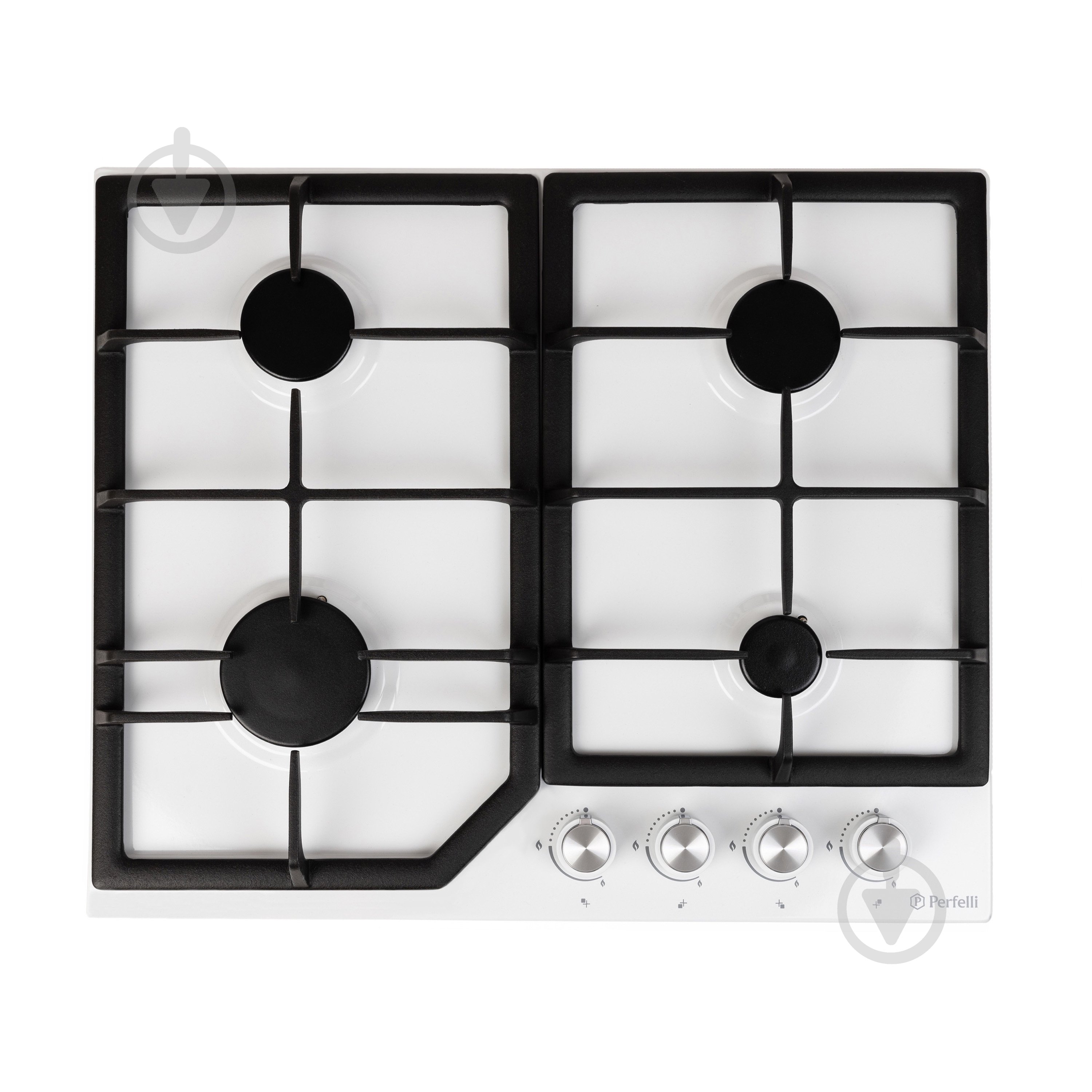Варочная поверхность газовая Perfelli HGM 61424 WH - фото 1 Варочная поверхность газовая Perfelli HGM 61424 WH - фото 1