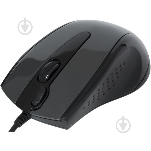 Мышка A4Tech Мышка A4Tech N-500F V-Track USB Glossy Grey - фото 1