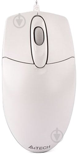 Мышка A4Tech OP-720 USB (White-Grey) - фото 4