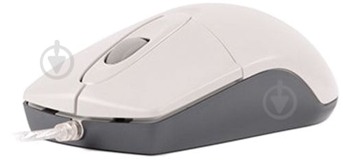 Мышка A4Tech OP-720 USB (White-Grey) - фото 2