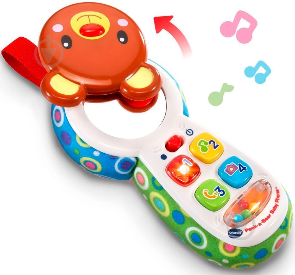 Телефон розвиваючий Vtech Відповідай і грай 80-502726 - фото 2 Телефон розвиваючий Vtech Відповідай і грай 80-502726 - фото 2