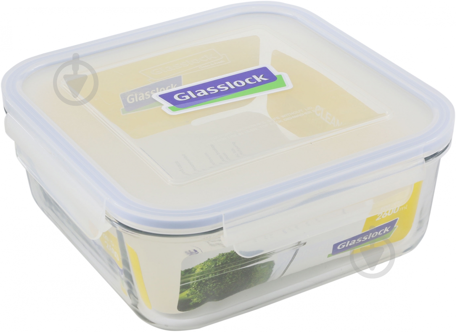 Ємність для зберігання Glasslock 2,6 л MCSB-260 - фото 1 Ємність для зберігання Glasslock 2,6 л MCSB-260 - фото 1