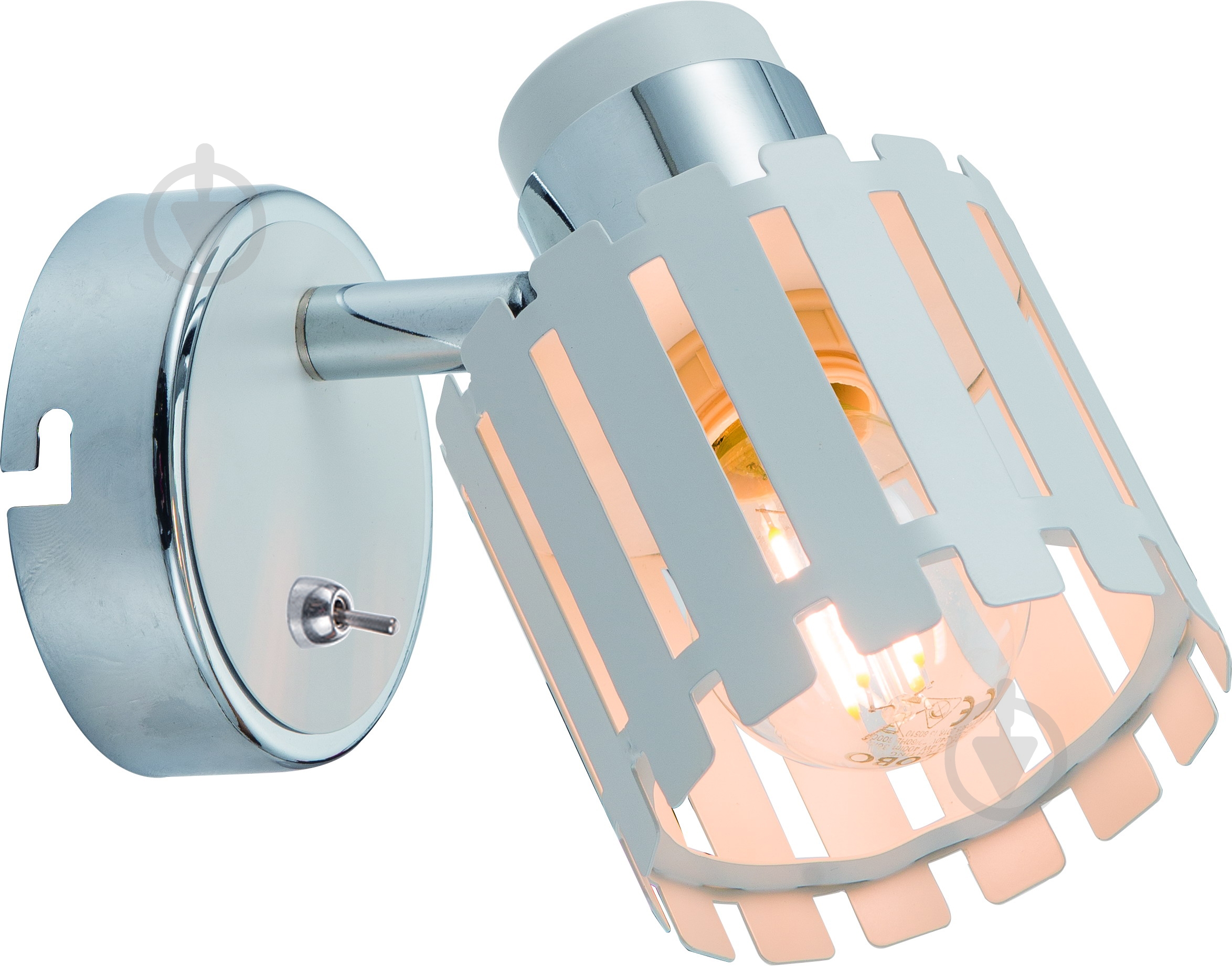 Спот Accento lighting ALIN-Norway-1 1x40 Вт E14 хром - фото 1 Спот Accento lighting ALIN-Norway-1 1x40 Вт E14 хром - фото 1