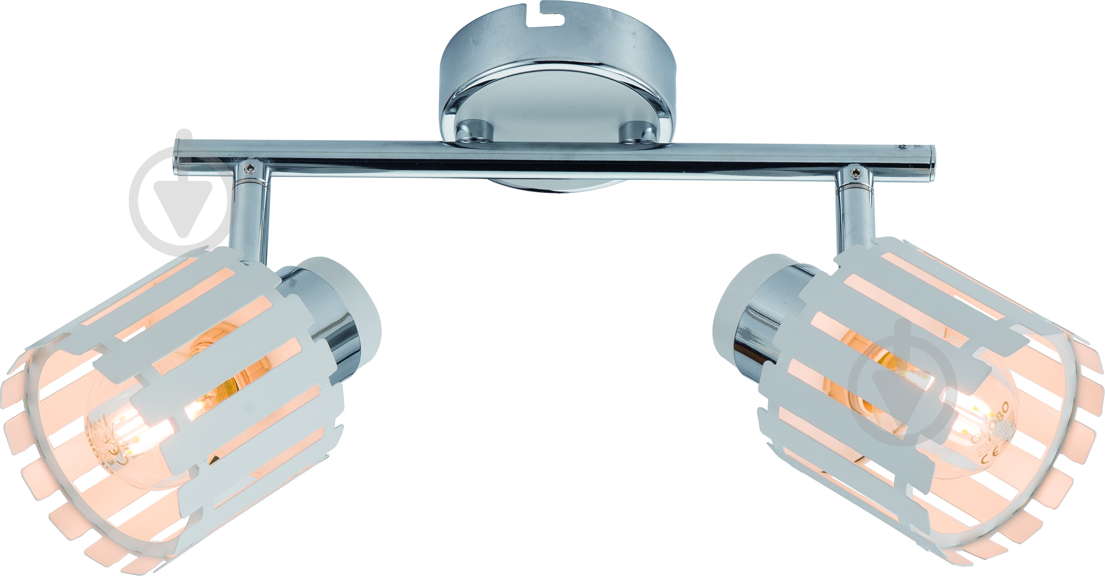 Спот Accento lighting ALIN-Norway-2 2x40 Вт E14 хром - фото 1 Спот Accento lighting ALIN-Norway-2 2x40 Вт E14 хром - фото 1