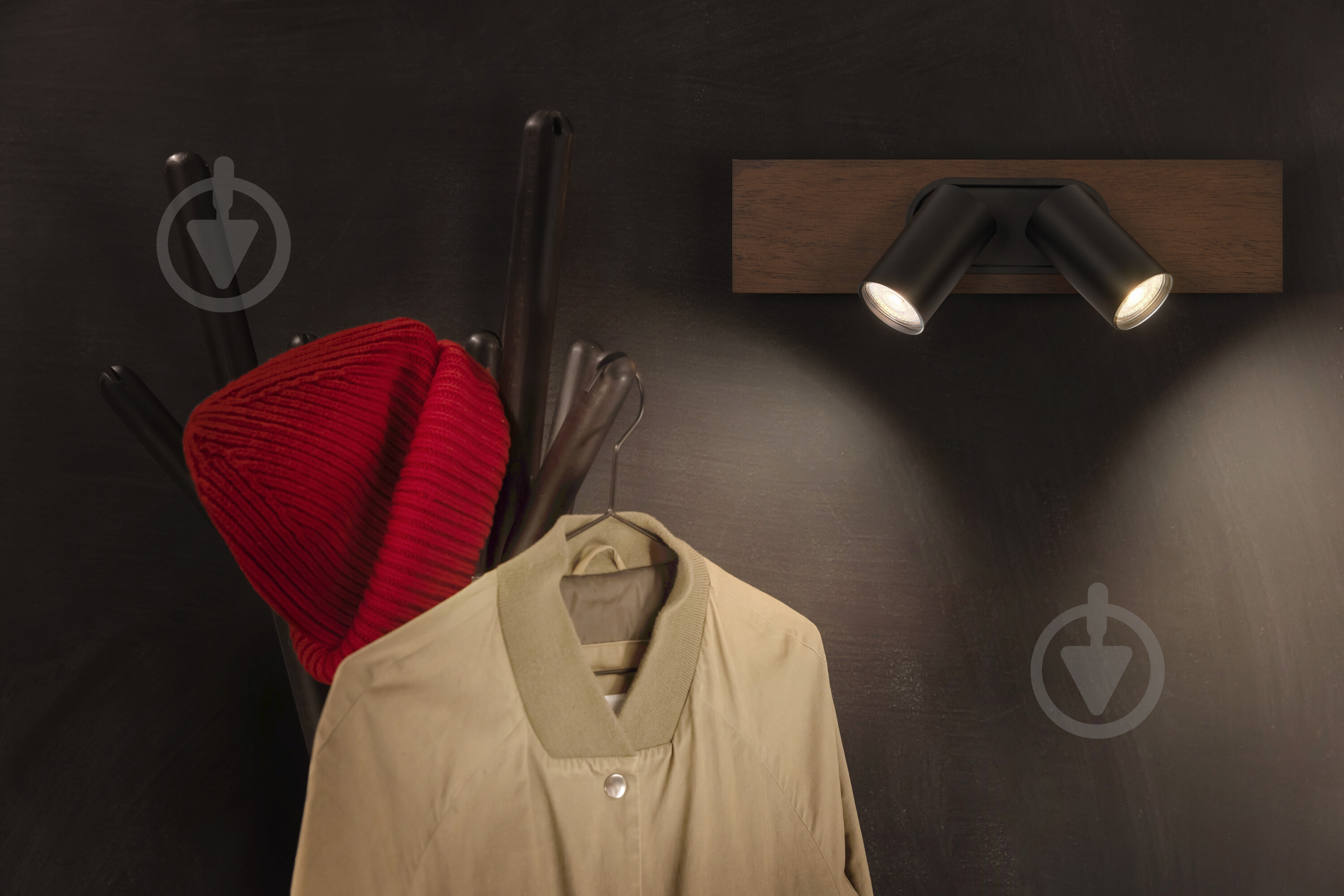 Спот Ledvance Mercury 2x3,4 Вт GU10 черный - фото 10