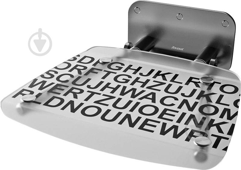 Сиденье для душа Ravak Ovo B II Text - фото 1