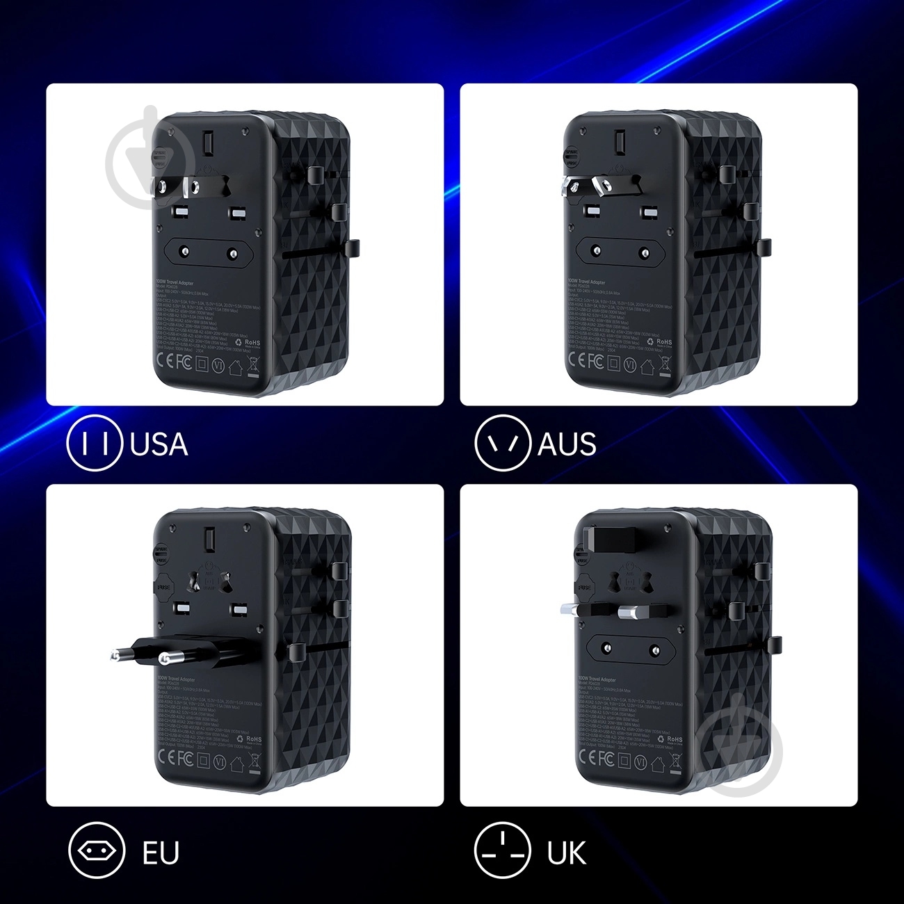 Зарядное устройство Choetech PD6028-BK - фото 5 Зарядное устройство Choetech PD6028-BK - фото 5