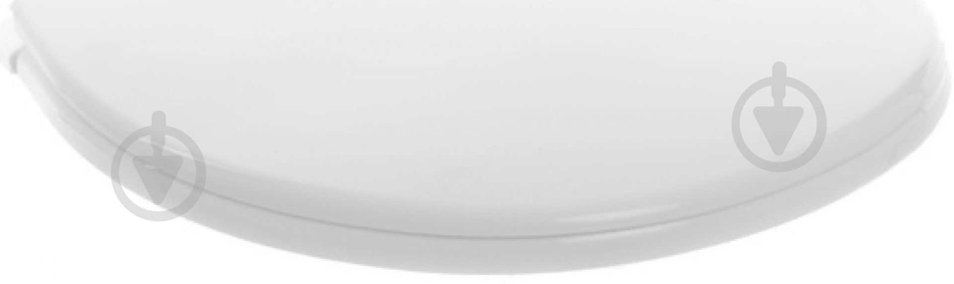 Сиденье для унитаза Полімердеталь S-11 белое - фото 3