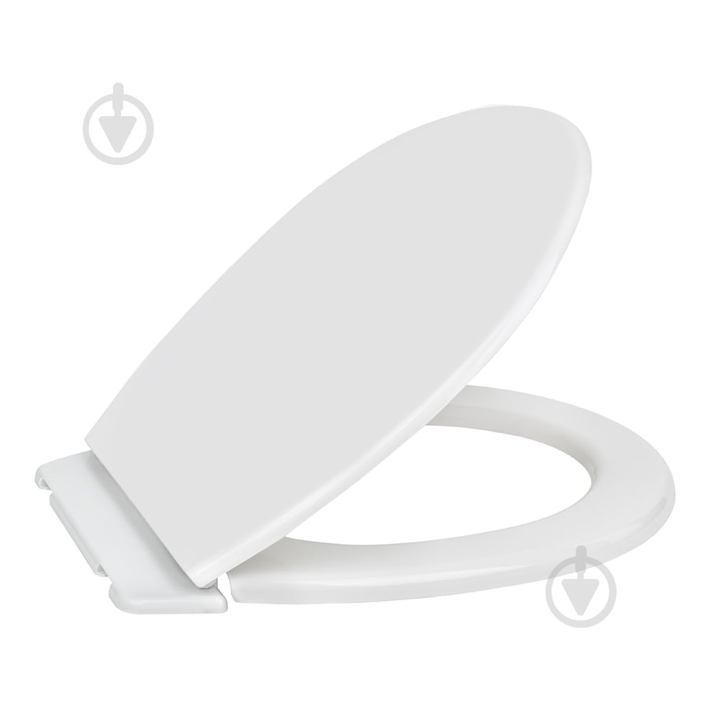 Сиденье для унитаза Полімердеталь S-11 белое - фото 5