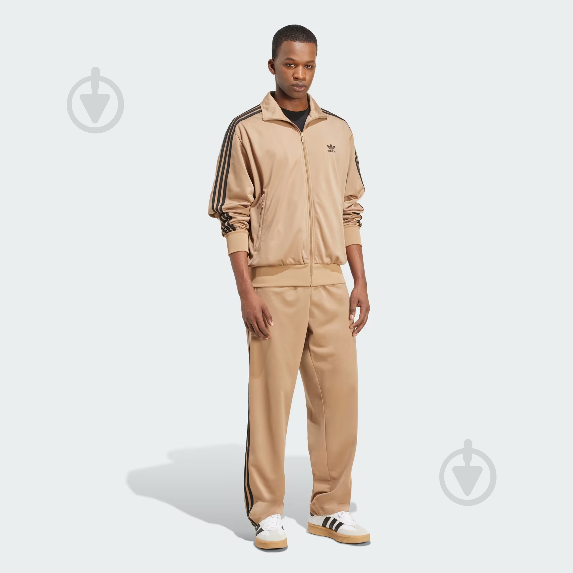 Джемпер Adidas FIREBIRD TT JY6366 р.M коричневый - фото 4