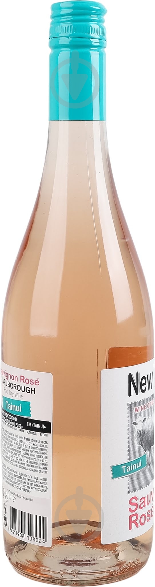 Вино Tainui 12.5% рожеве сухе Sauvignon Rose Marlborough 0,75 л — фото 2