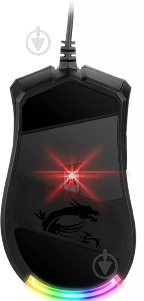 Мышь MSI Clutch GM20 Elit (CLUTCH_GM20_ELITE) black (S12-0400D00-C54) - фото 4