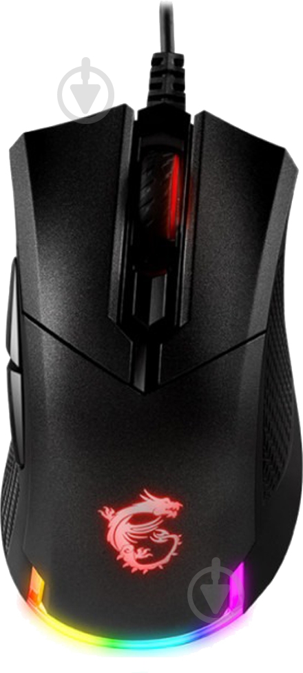 Мышь MSI Clutch GM20 Elit (CLUTCH_GM20_ELITE) black (S12-0400D00-C54) - фото 1