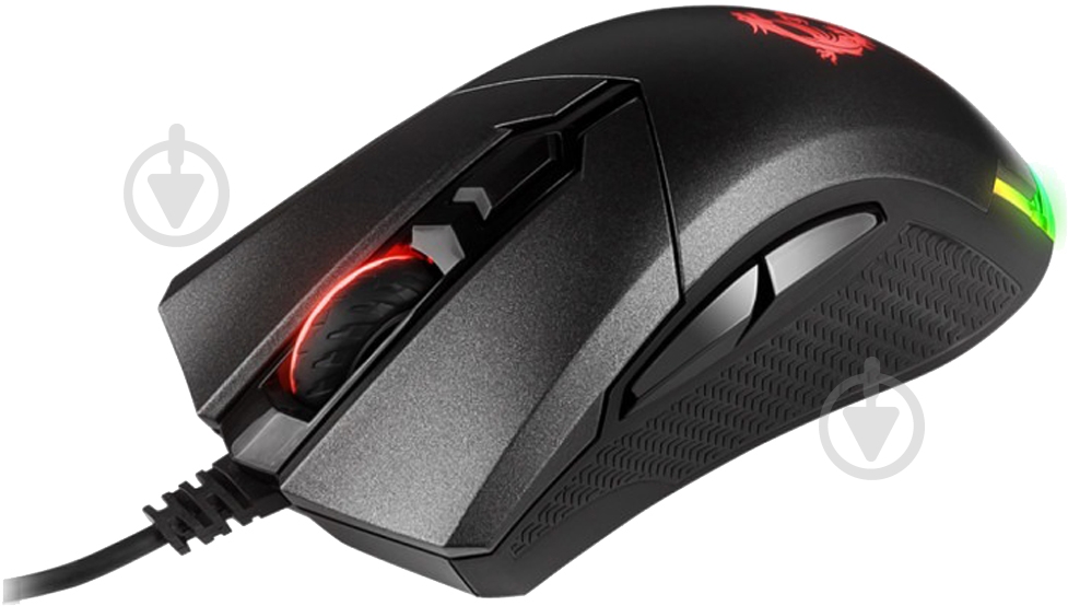 Мышь MSI Clutch GM20 Elit (CLUTCH_GM20_ELITE) black (S12-0400D00-C54) - фото 3