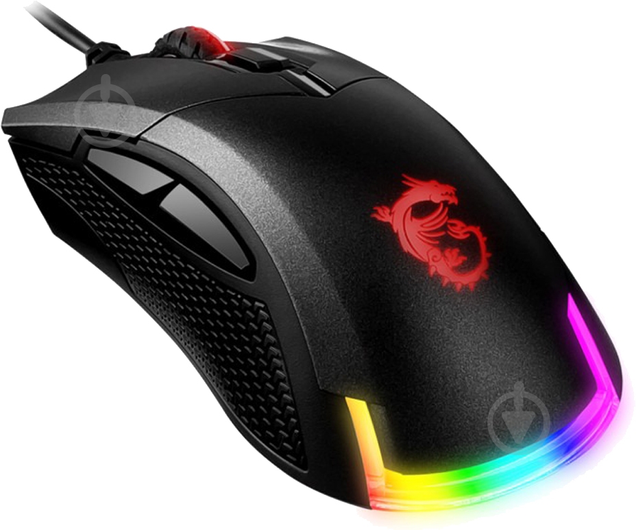 Мышь MSI Clutch GM20 Elit (CLUTCH_GM20_ELITE) black (S12-0400D00-C54) - фото 2