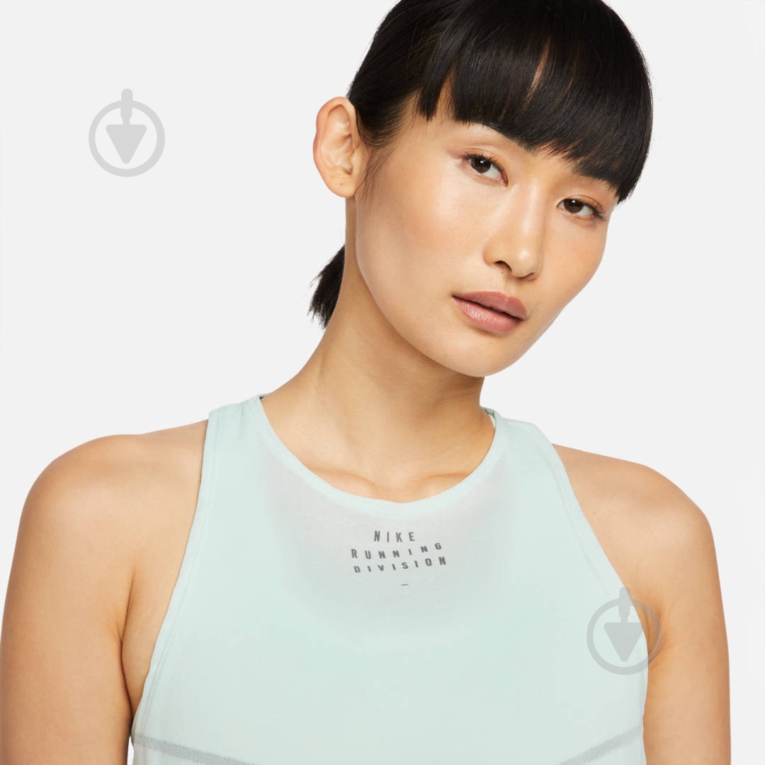 Майка Nike W NK DFADV RUN DVN ENG TANK DM7558-394 р.S м'ятний - фото 3 Майка Nike W NK DFADV RUN DVN ENG TANK DM7558-394 р.S м'ятний - фото 3