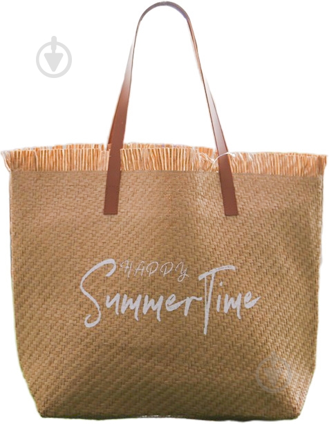 Сумка пляжна Summer Time бежевий - фото 1