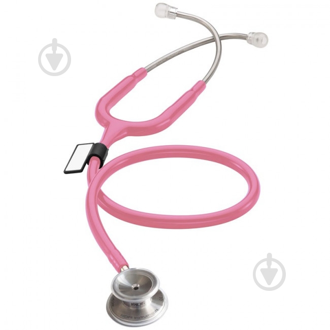 Стетоскоп MDF с двойной головкой розовый 777-01 - фото 1 Стетоскоп MDF с двойной головкой розовый 777-01 - фото 1