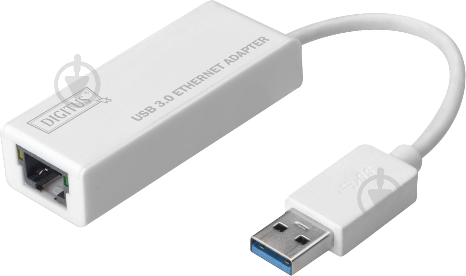 Адаптер Digitus USB 3.0 to Gigabit Ethernet, white - фото 1