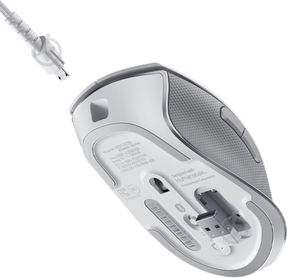 Миша Razer Pro Click White/Gray (RZ01-02990100-R3M1) - фото 7