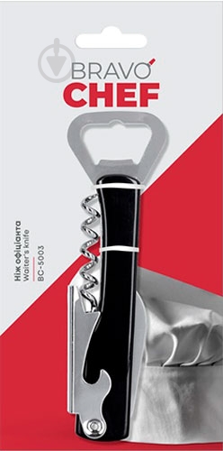 Штопор официанта Bravo Chef BC-5003 - фото 4
