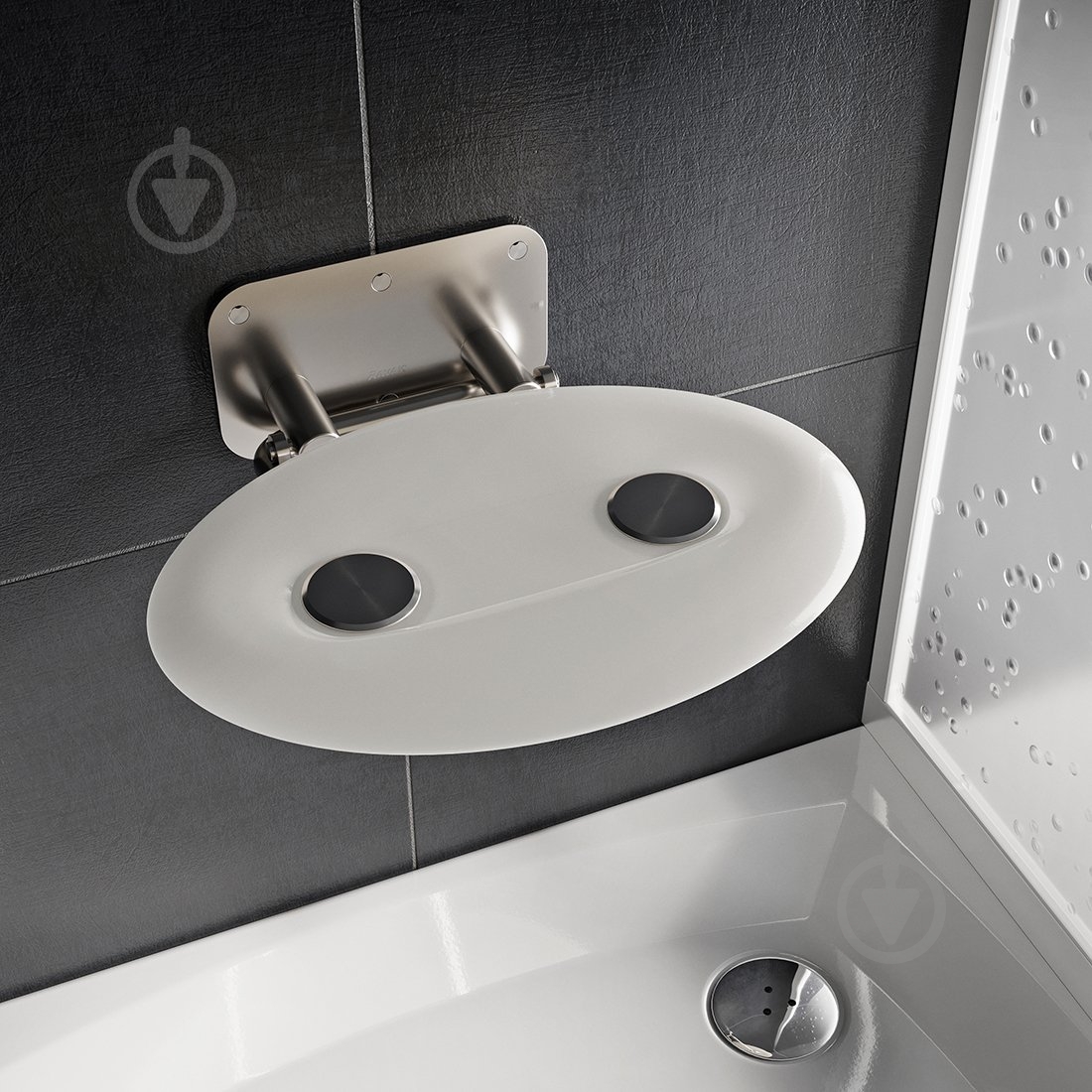 Сиденье для душа Ravak Ovo P II opal - фото 2