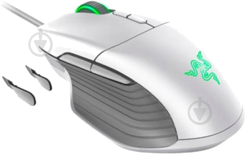 Мышь Razer Basilisk Mercury USB White/Gray - фото 2